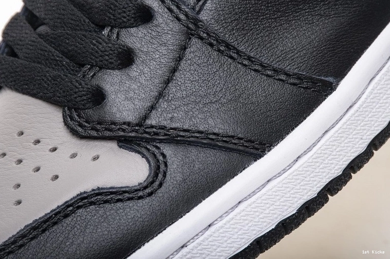 OG  1 555088-013 Retro Black Gray Air Shadow Jordan High 0313